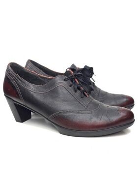 NAOT Lako Aura Wingtip Oxford Heels | 42